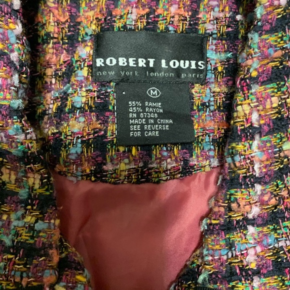 Robert Louis Multicolor Blend Jacket - Picture 3 of 3